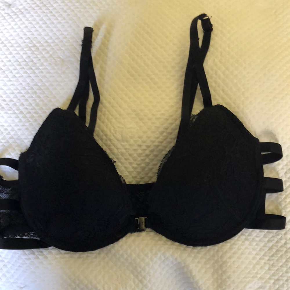 Sam Edelman black lace bra